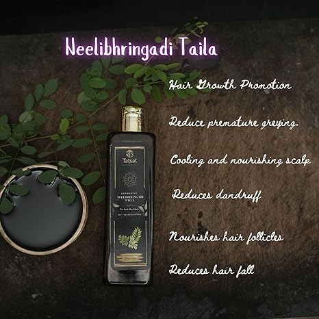 Tatsat Neelibhringadi classical ayurvedic hair oil